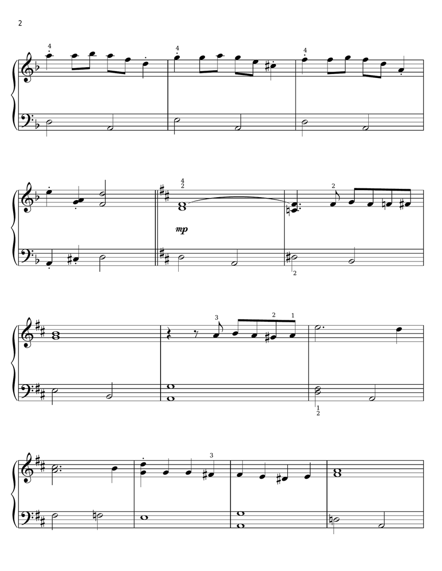 George Valentin George Valentin Voice scores gallery preview page 2