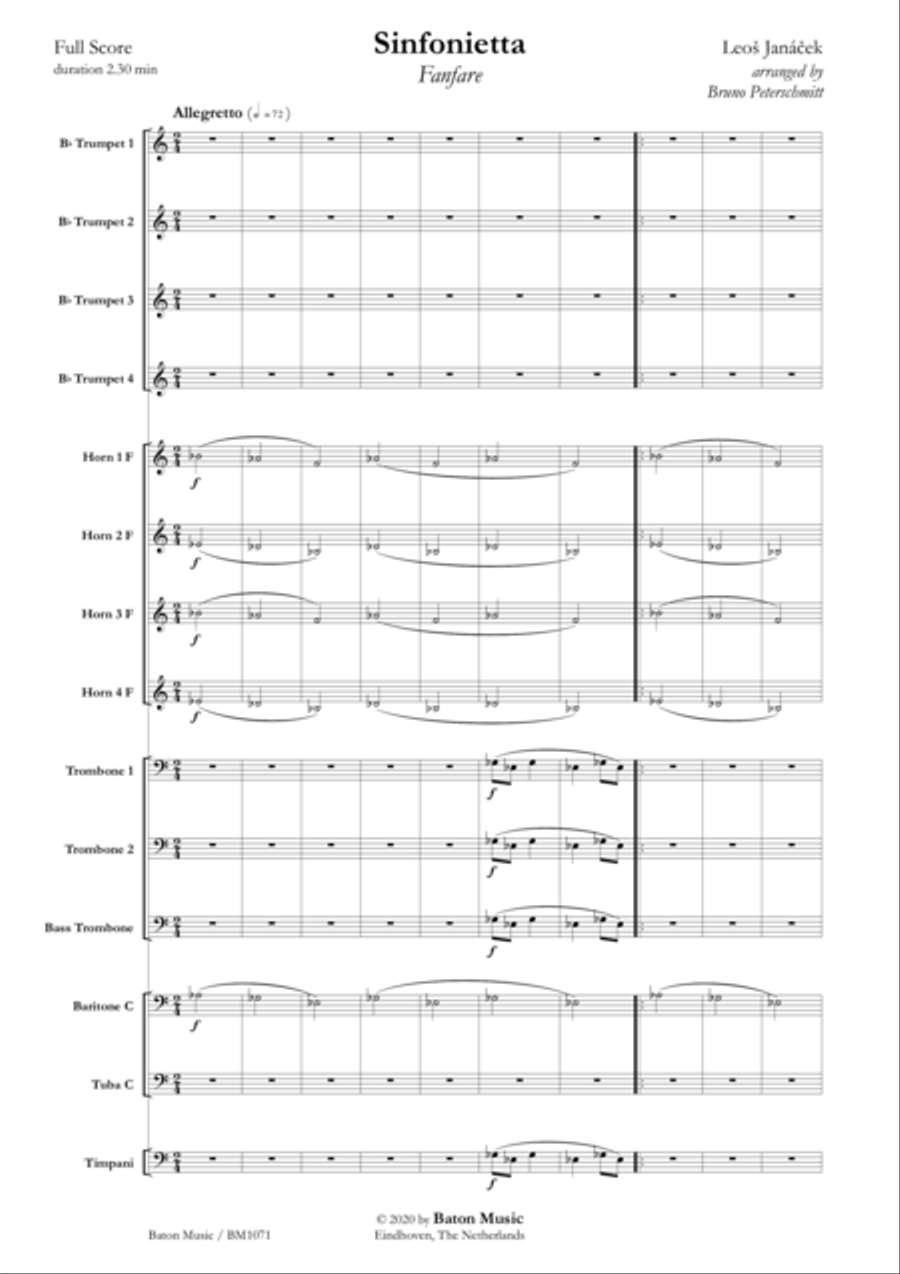 Fanfare Brass Ensemble scores gallery preview page 2