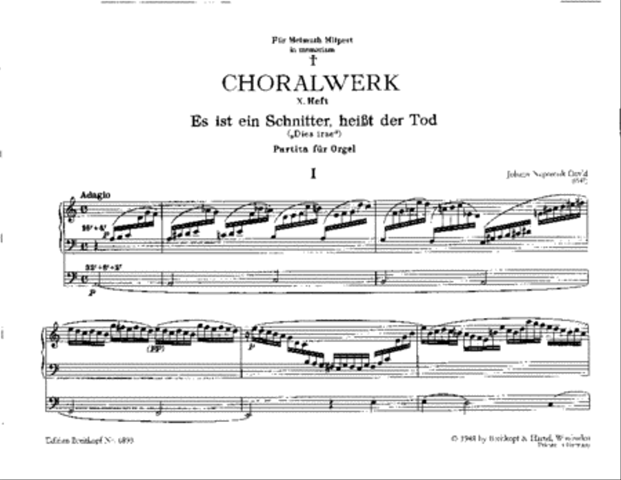 Chorale Works Organ scores gallery preview page 2