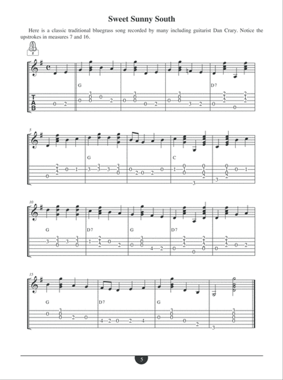 School of Bluegrass Guitar - Bluegrass Classics Acoustic Guitar scores gallery preview page 6