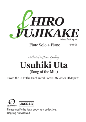 Book cover for Usuhiki Uta (Flute + Piano)