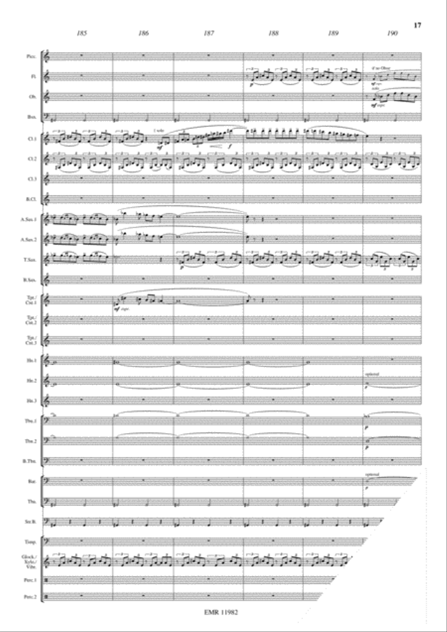 Spartacus Spartacus Concert Band scores gallery preview page 18