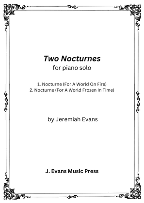 Two Nocturnes for piano