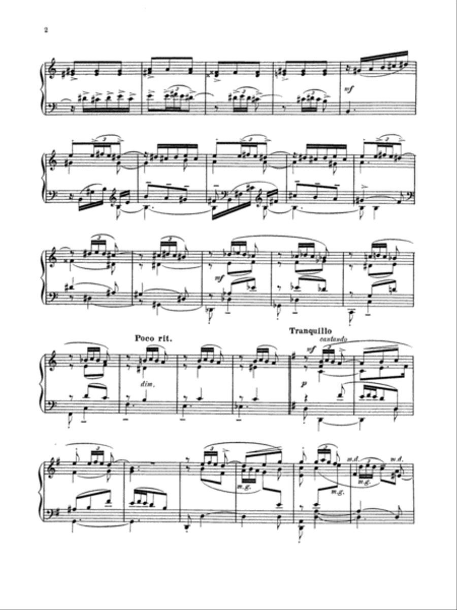 Four Spanish Pieces Piano Solo scores gallery preview page 3