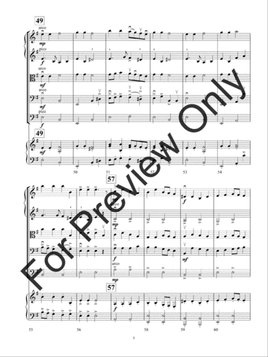 S'Vivon (Score) S'Vivon (Score) String Orchestra scores gallery preview page 8