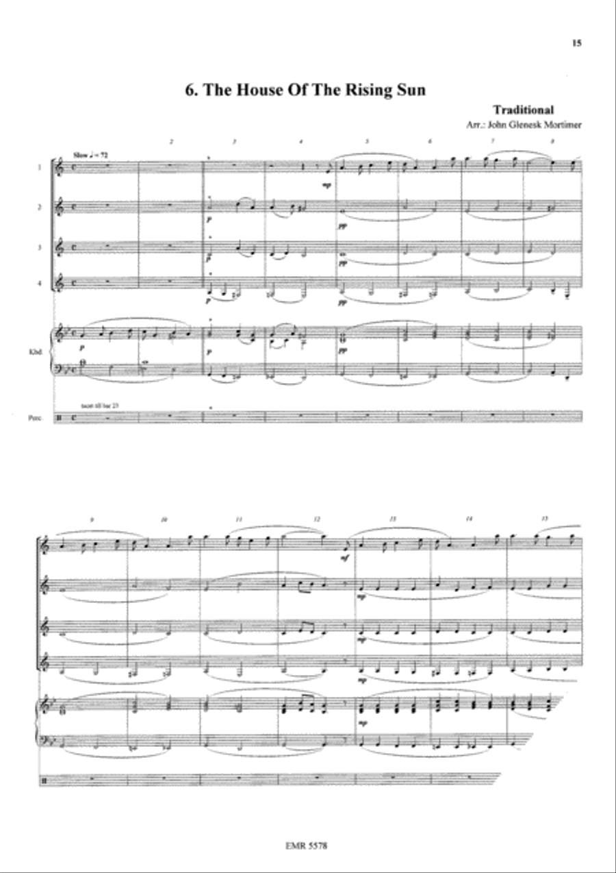 Quartets Volume 2 Quartets Volume 2 Clarinet scores gallery preview page 8