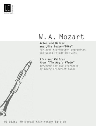 Book cover for Arias and Waltzes from The Magic Flute