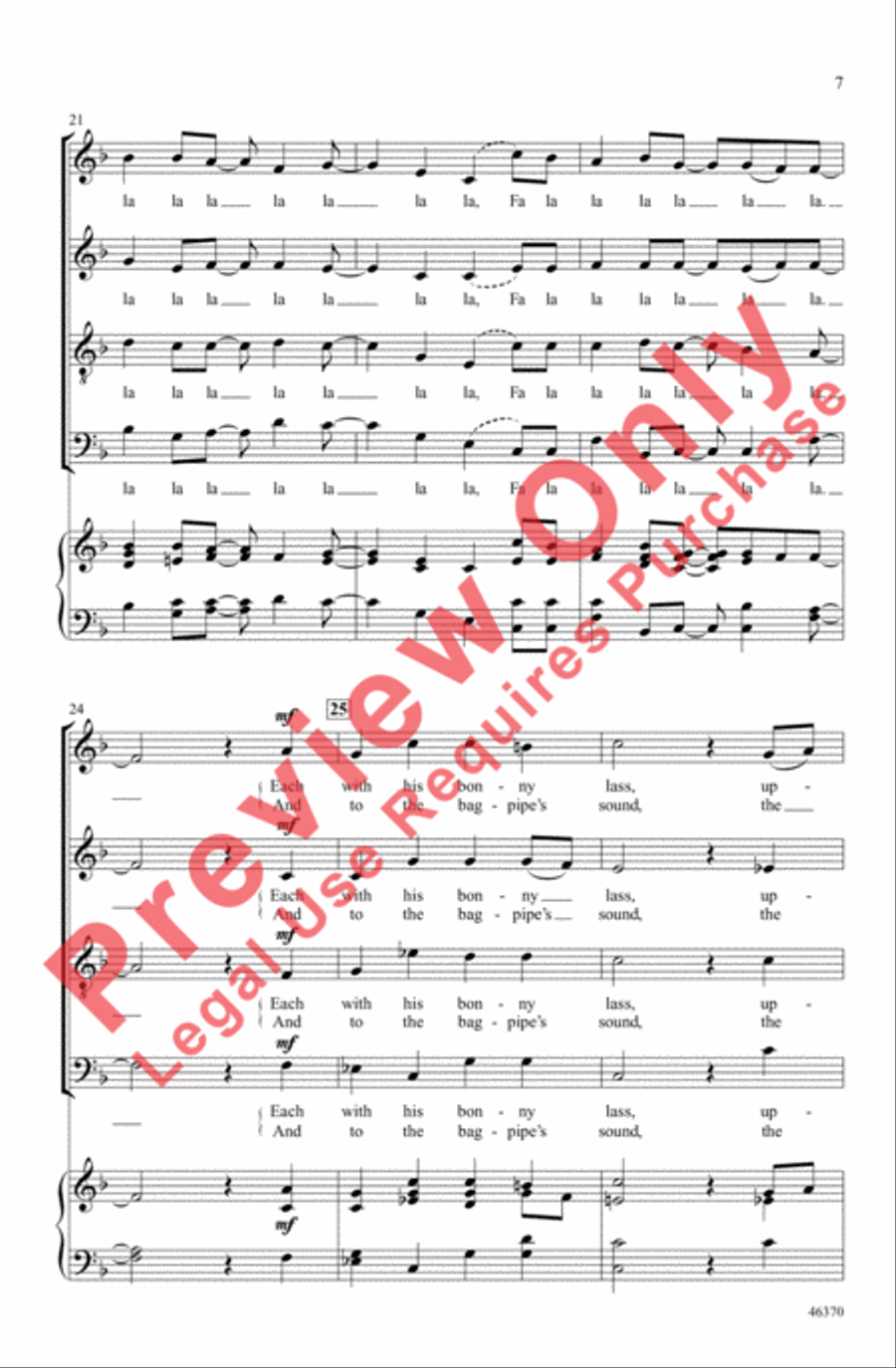 Now Is the Month of Maying! 4-Part scores gallery preview page 6