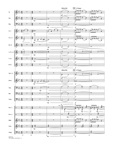 The Lullaby in the Mirror - Full Score