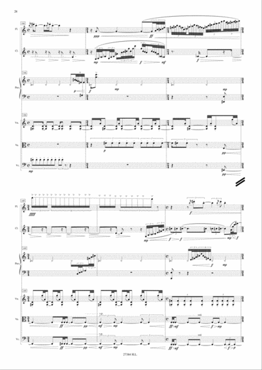 Les Danses Interrompues Score scores gallery preview page 5
