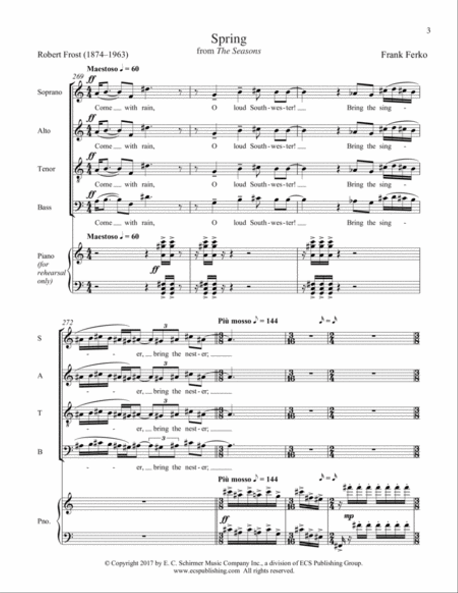 Spring 4-Part scores gallery preview page 3