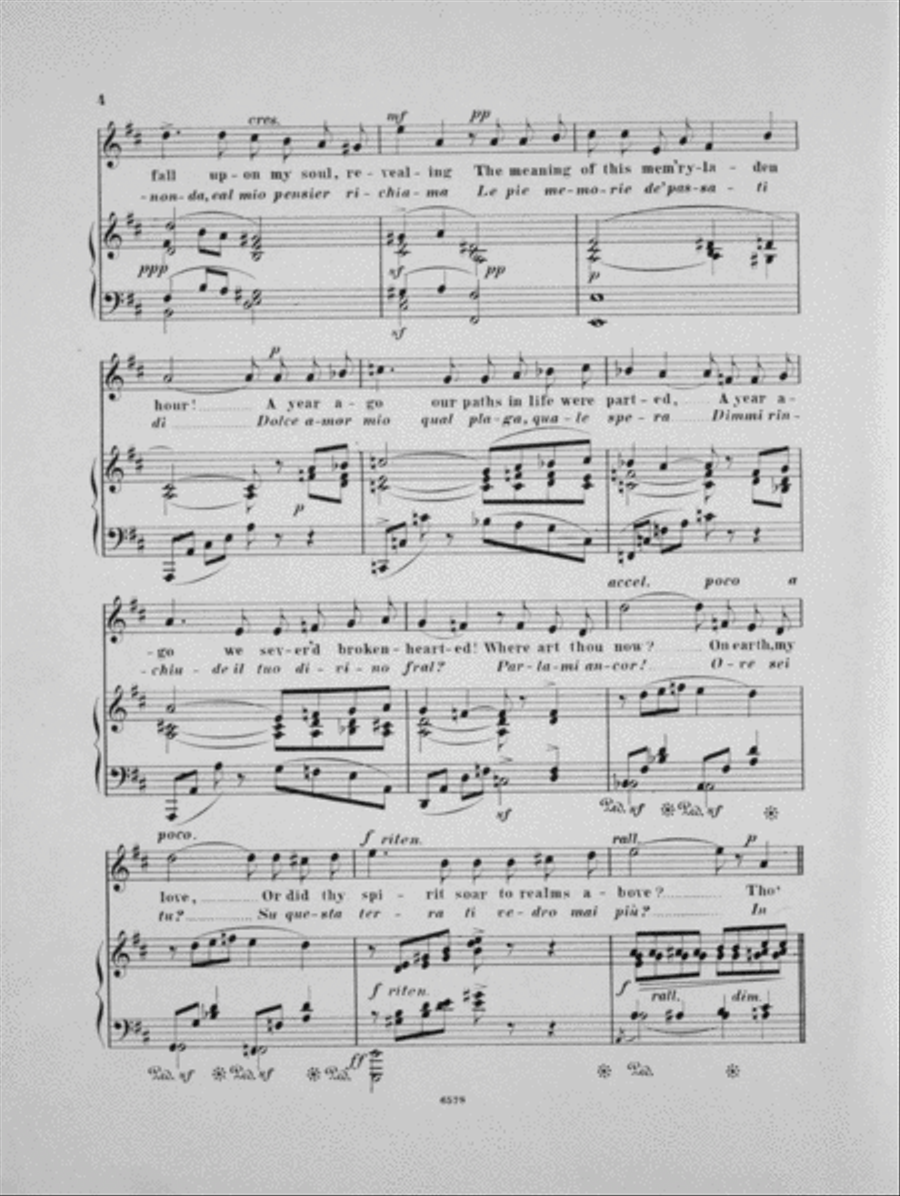 For All Eternity (Eternamente-A Jamais-in Alle Ewigkeit). Song Voice scores gallery preview page 4
