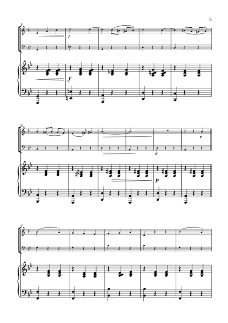 Merry-go-round Of Life Brass Duet scores gallery preview page 5