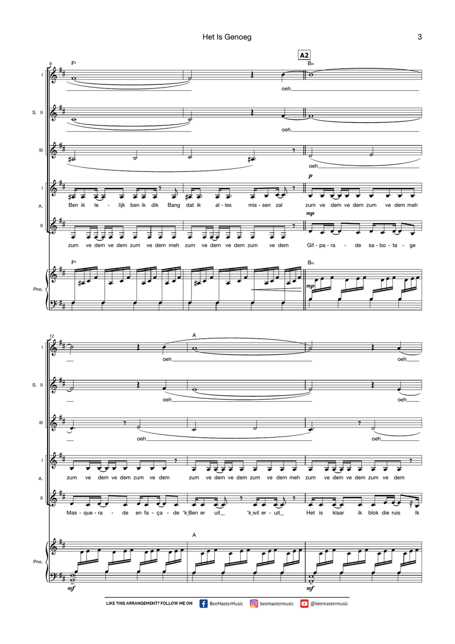 Het Is Genoeg SSAA scores gallery preview page 3
