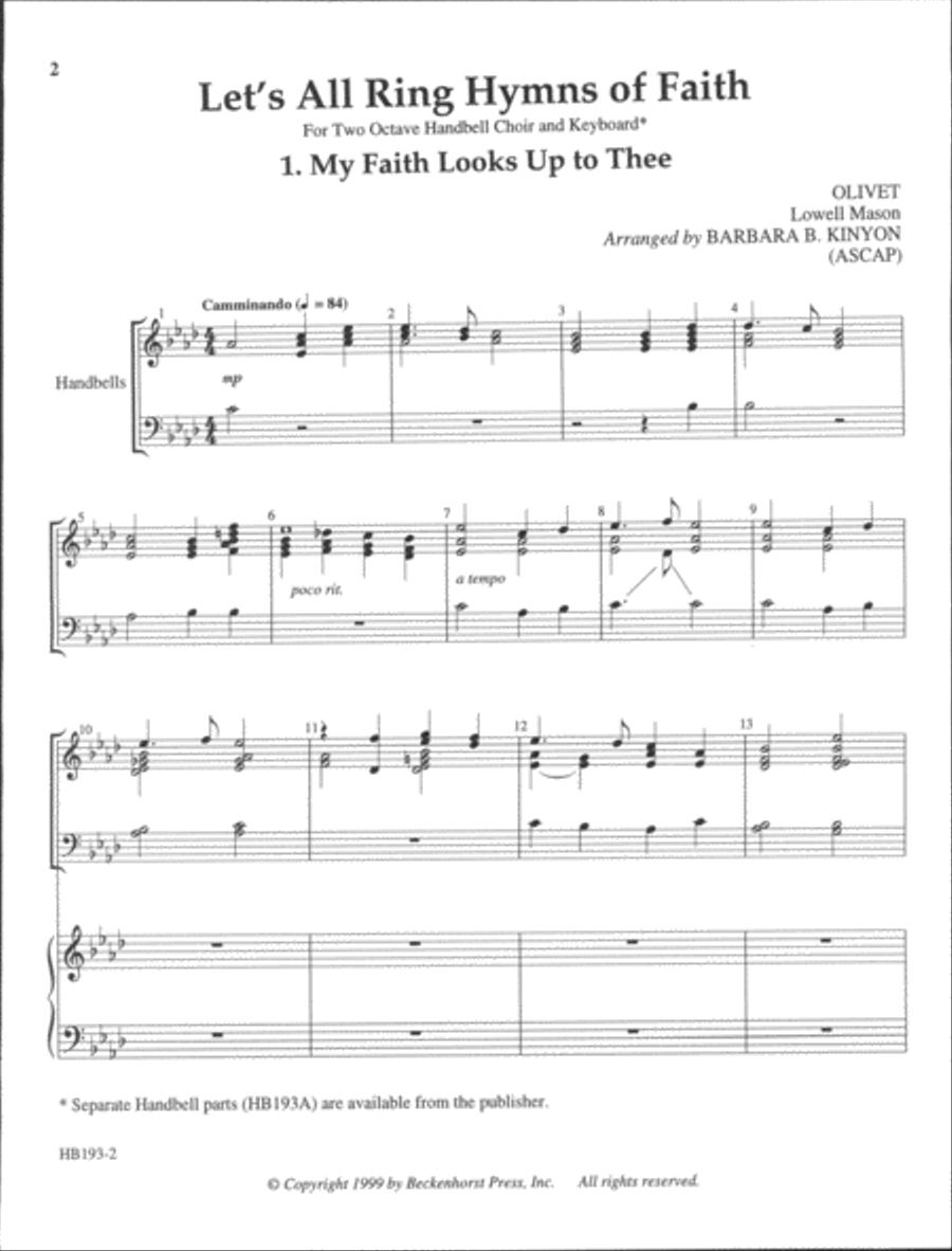 Let's All Ring Hymns of Faith