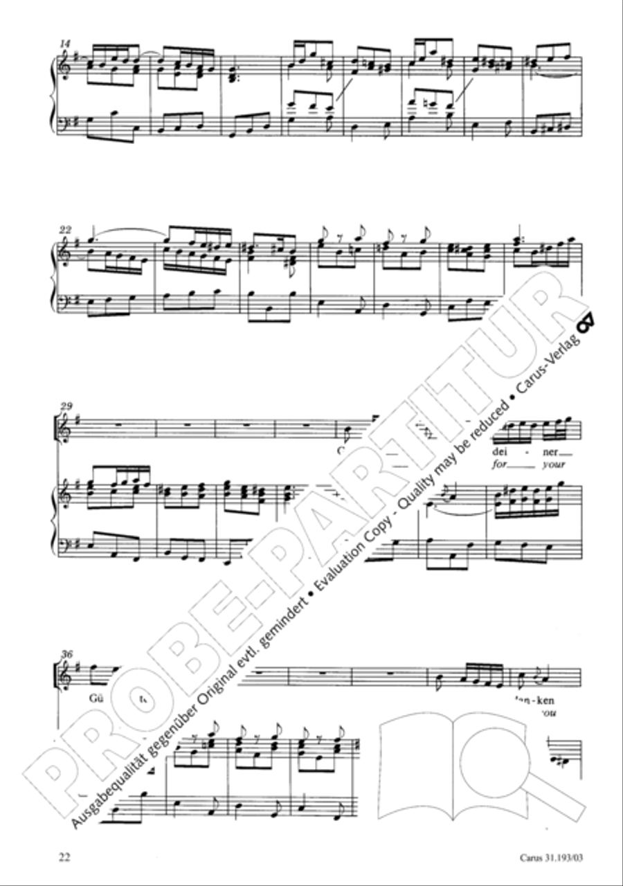 You portals of Zion (Ihr Tore zu Zion) SA scores gallery preview page 22