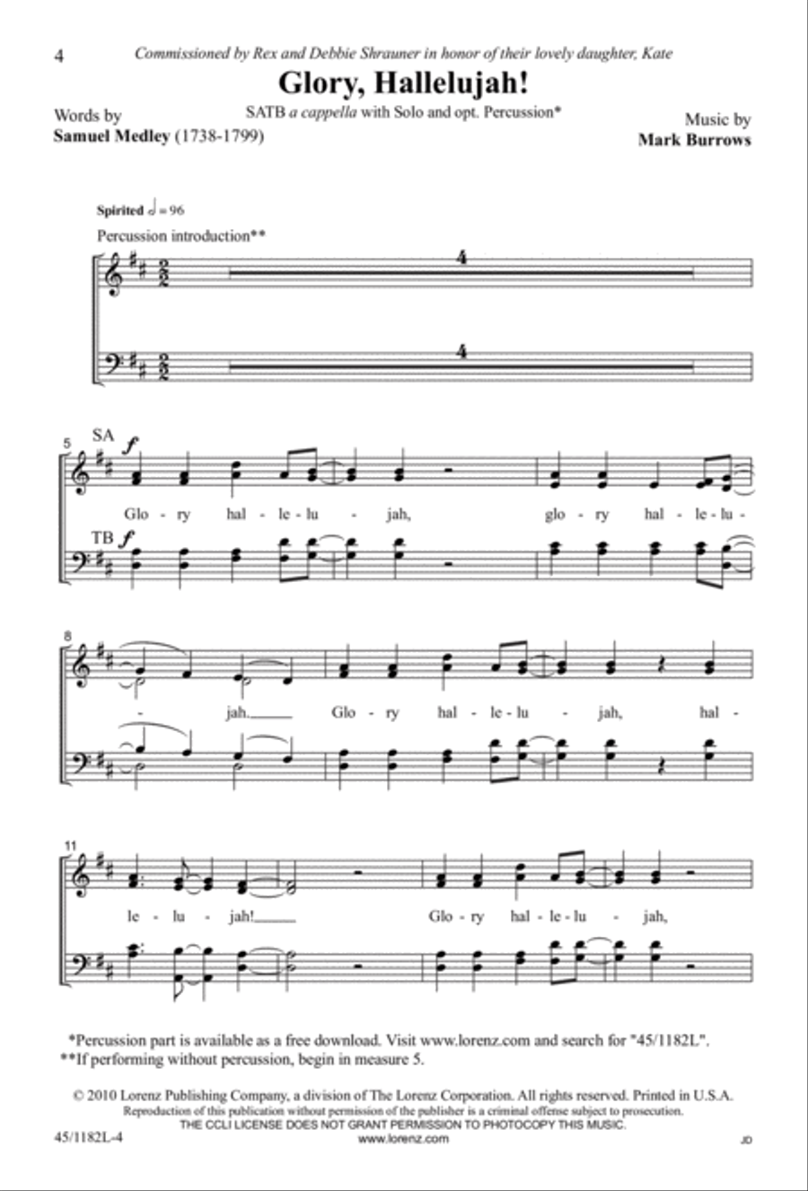 All Around A Cappella All Around A Cappella 4-Part scores gallery preview page 5