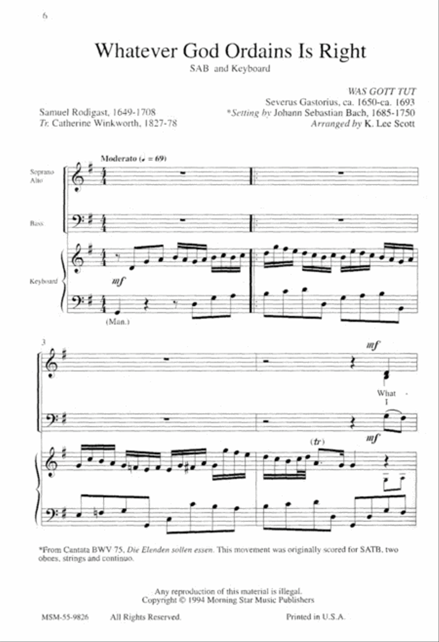 Coram Deo, Set II 3-Part scores gallery preview page 2
