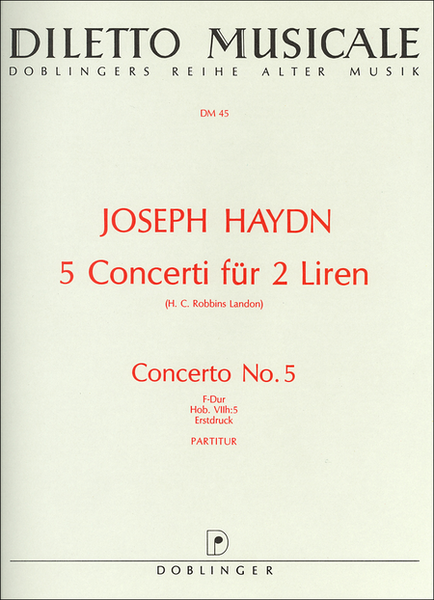 Concerto Nr. 5 F-Dur Hob. VIIh:5