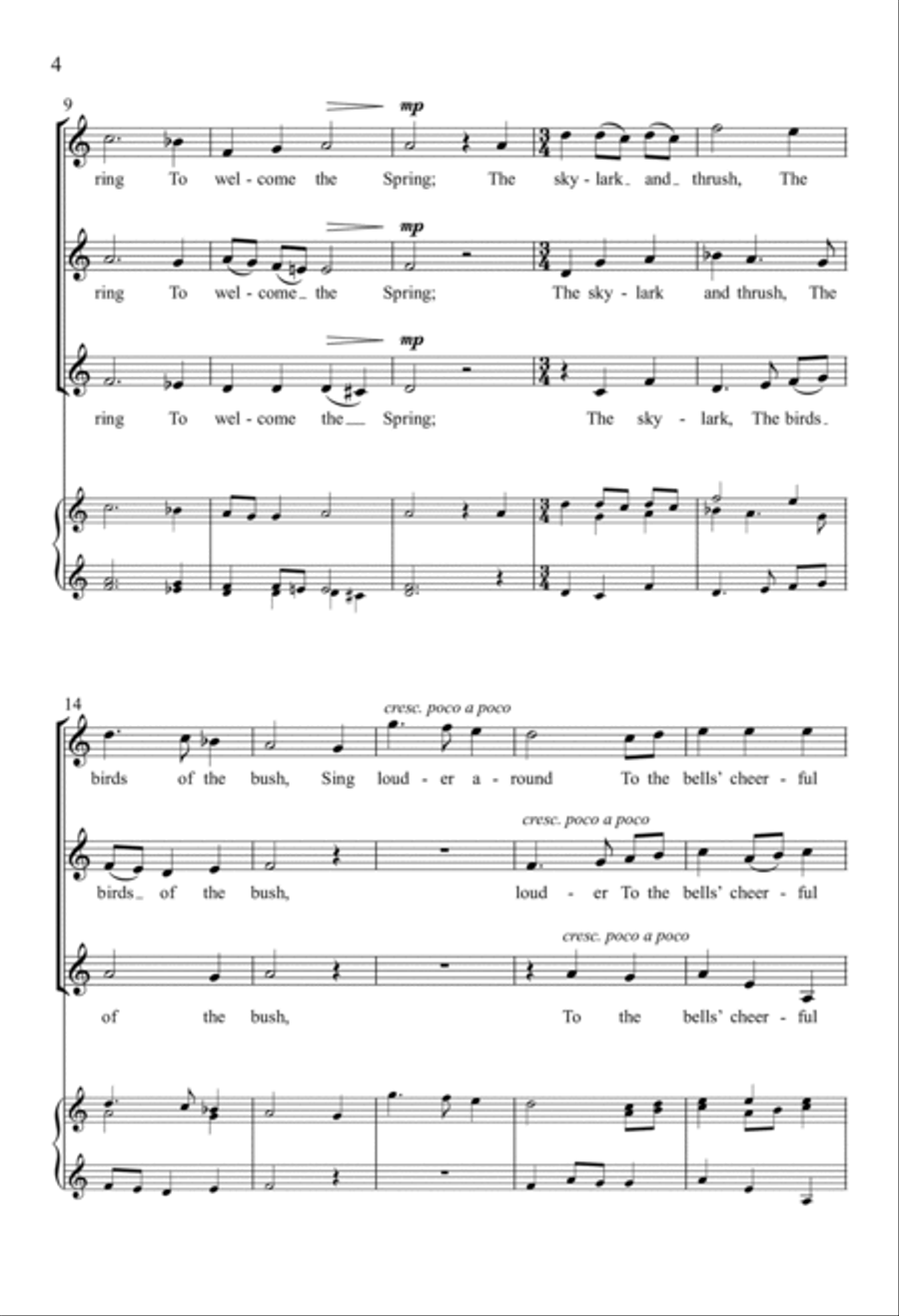 The Echoing Green SSA scores gallery preview page 4