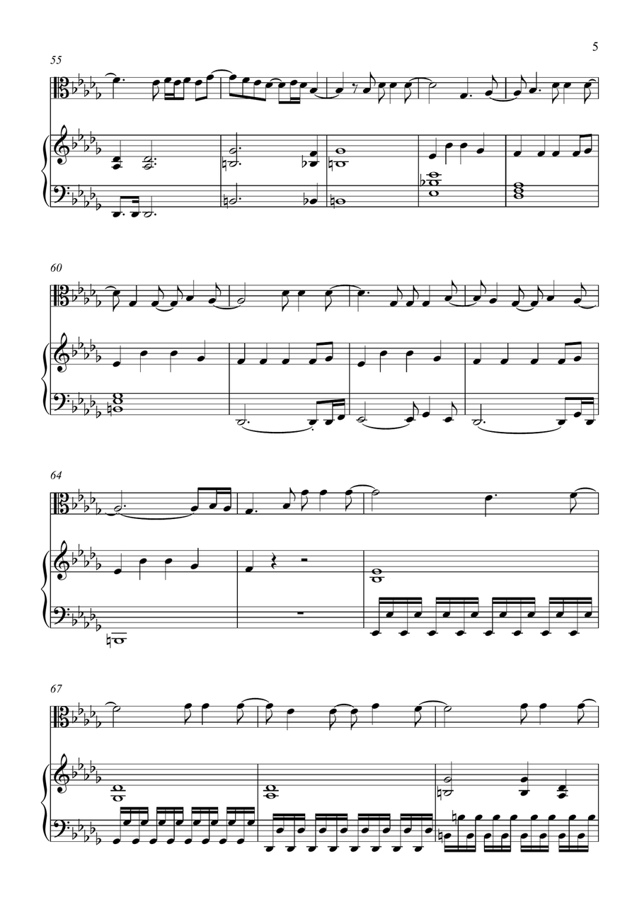 In The End Violin Solo scores gallery preview page 5
