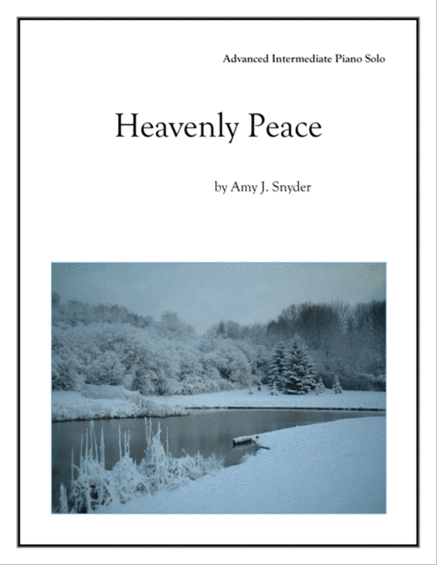 Heavenly Peace, piano solo Piano Solo scores gallery preview page 1