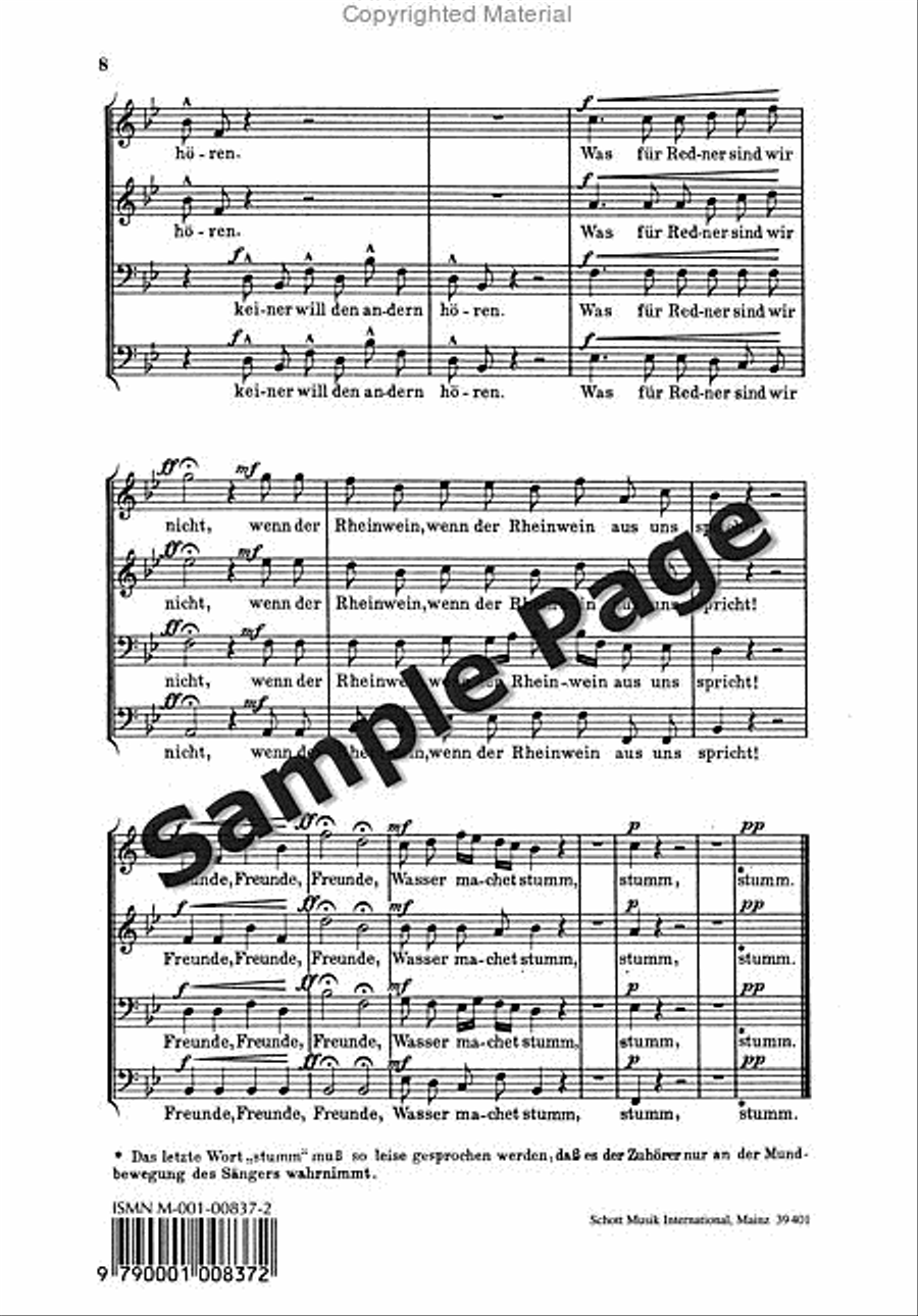 Beredsamkeit Beredsamkeit TTBB scores gallery preview page 8