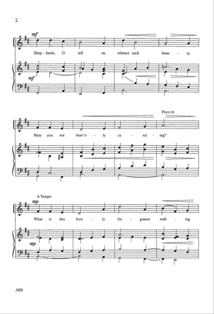 What Is This Lovely Fragrance? 4-Part scores gallery preview page 2