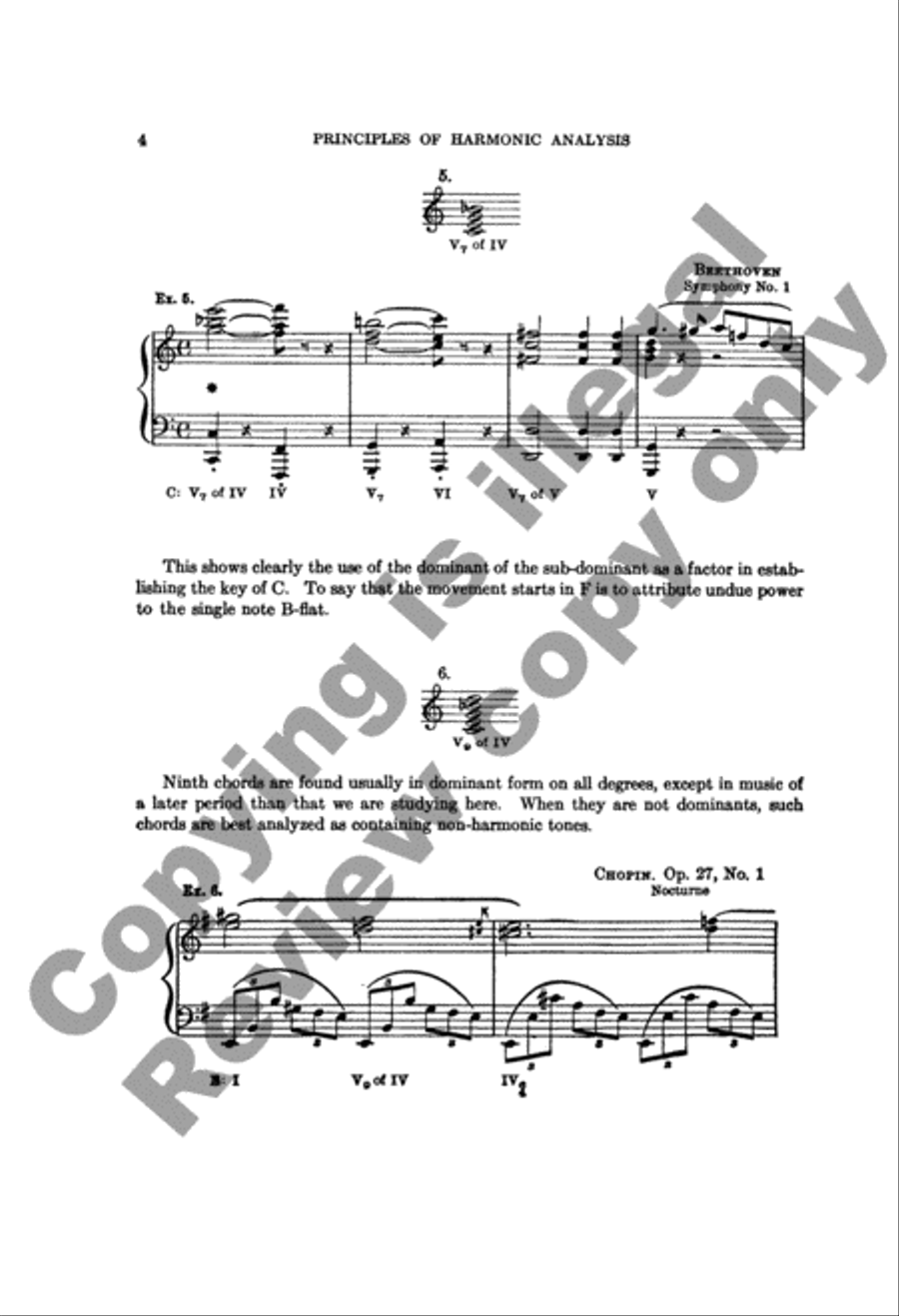 Principles of Harmonic Analysis Score scores gallery preview page 5