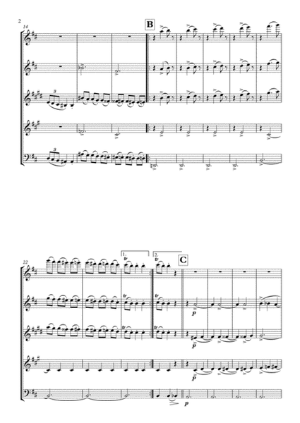 Polovtsian Dance Number Three for Wind Quintet image number null