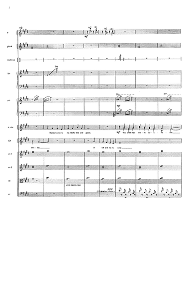 Lo, How a Rose E'er Blooming (Downloadable Full Score)
