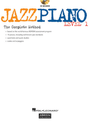 Book cover for Jazz Piano – Level 1