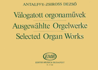 Book cover for Selected Organ Works Organ Solo