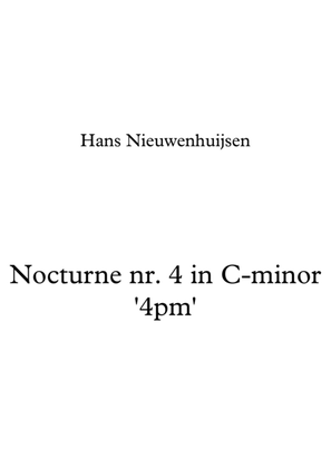 Nocturne nr. 4 in C-minor '4pm'