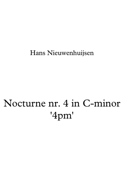 Nocturne nr. 4 in C-minor '4pm' image number null