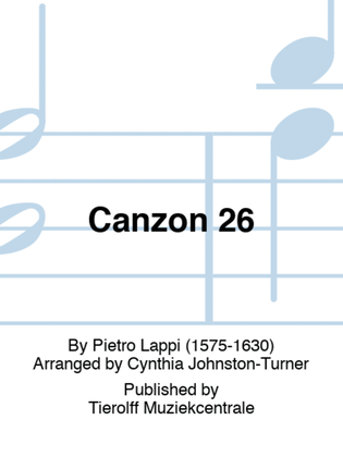 Canzon 26
