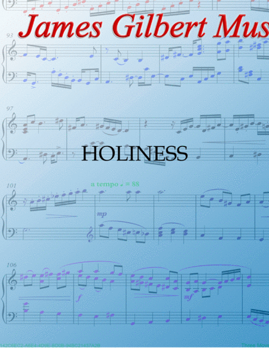 HOLINESS (Take Time To Be Holy) image number null
