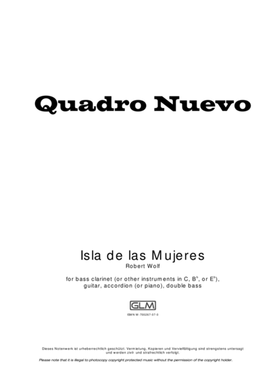 Isla de las Mujeres Clarinet scores gallery preview page 1