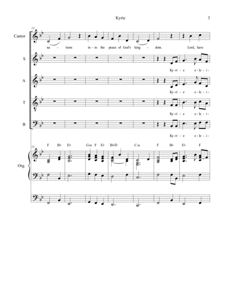 Mass of Saint Cecilia (Vocal Score) image number null