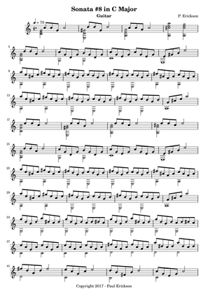 Sonata No. 8 in C Major