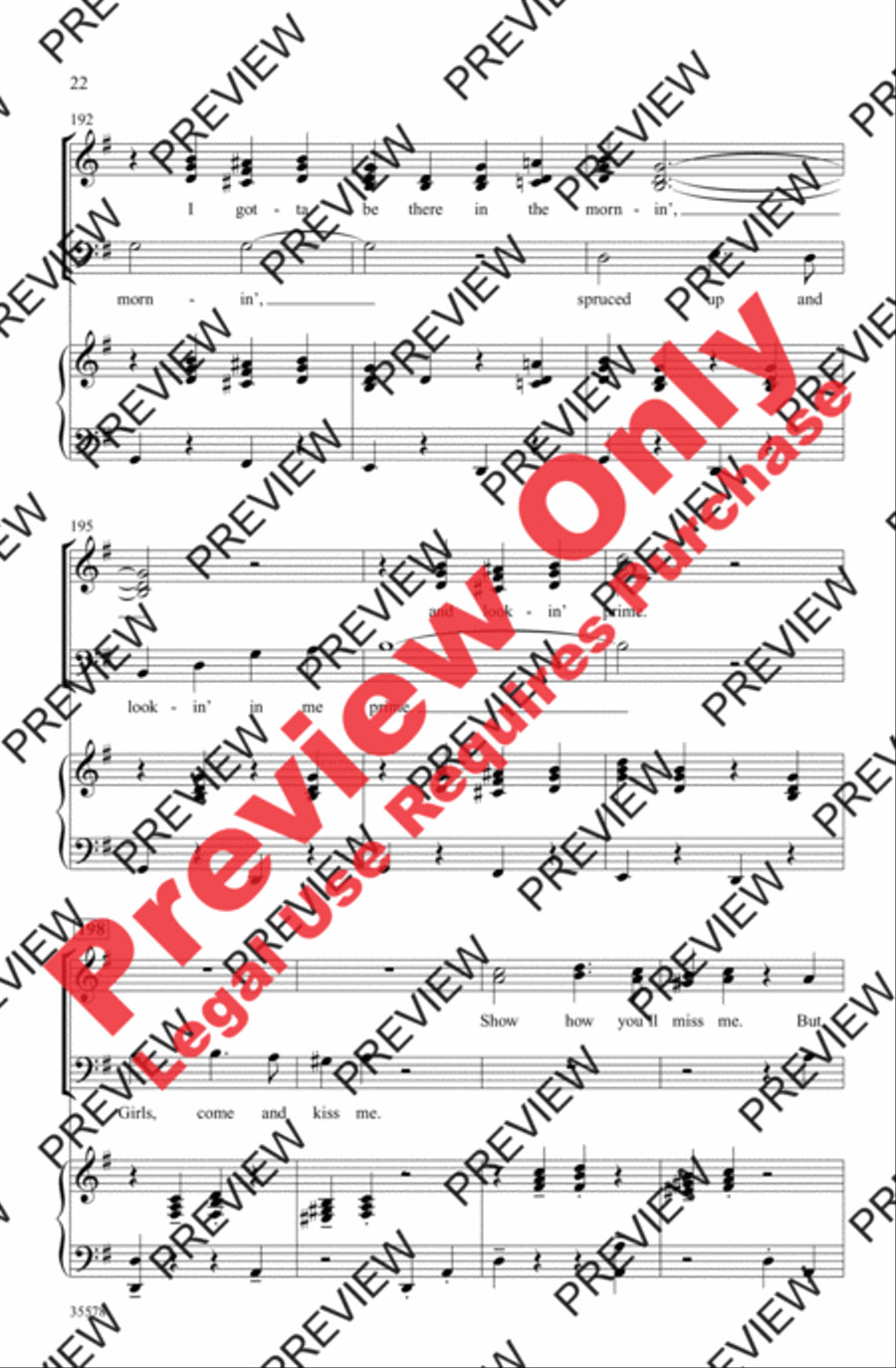 My Fair Lady My Fair Lady 3-Part scores gallery preview page 22