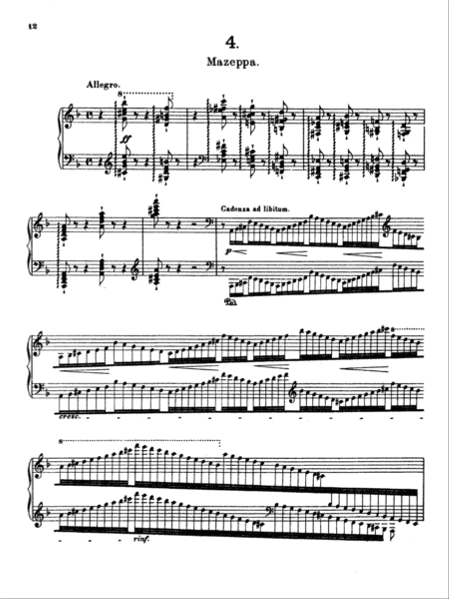 Liszt: Etudes (Volume II) Piano Method scores gallery preview page 1
