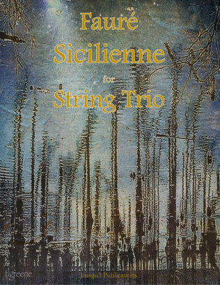 Book cover for Fauré: Sicilienne for String Trio