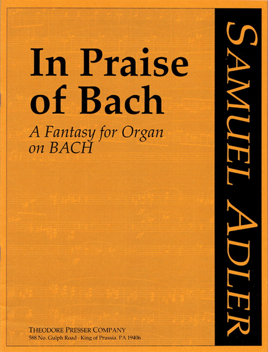 In Praise of Bach