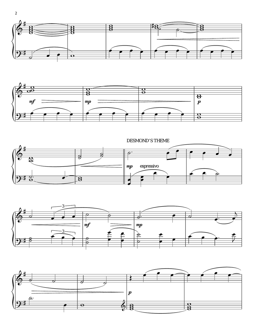 Devotion Piano Solo scores gallery preview page 2