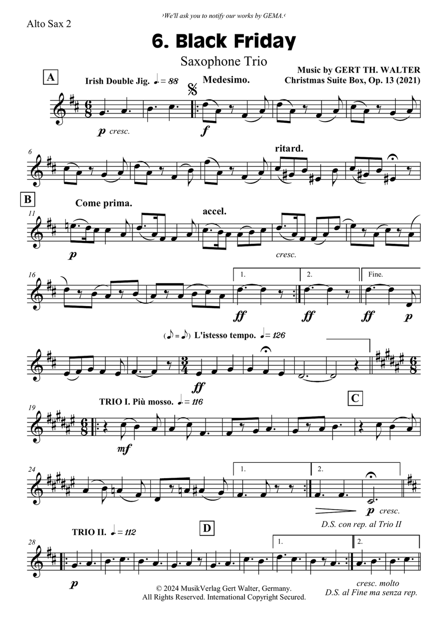 Black Friday Woodwind Trio scores gallery preview page 5
