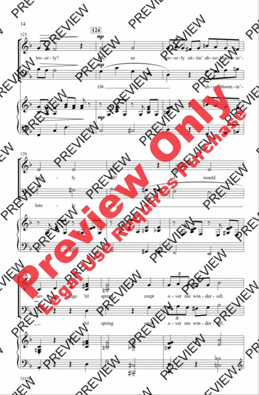 My Fair Lady 3-Part scores gallery preview page 14