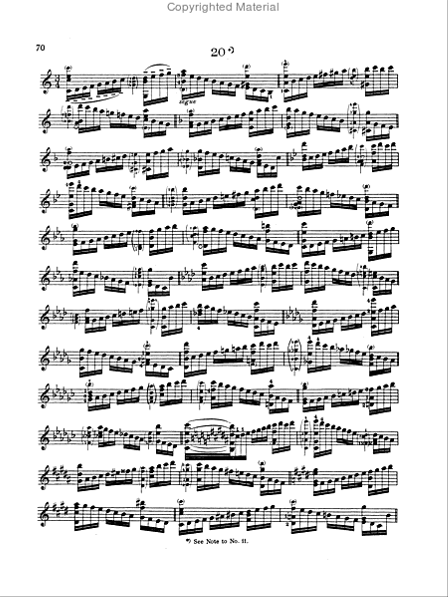 The School of Violin Technics Complete, Op. 1 Violin Solo scores gallery preview page 4