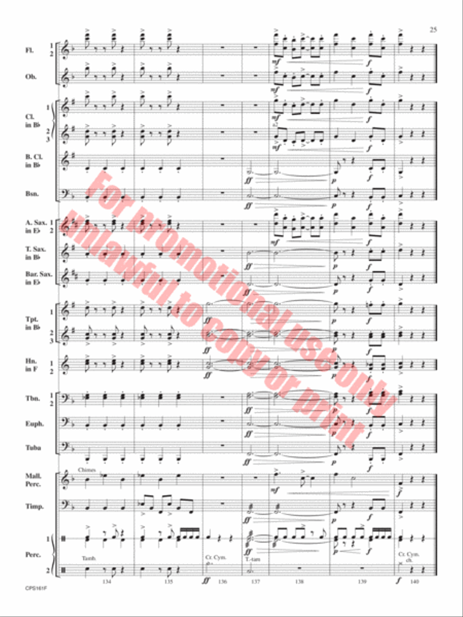 Thrive Concert Band scores gallery preview page 26
