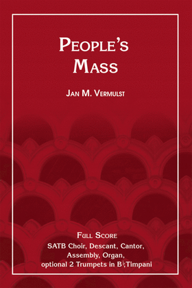 Book cover for People's Mass - Full Score